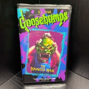 Goosebumps The Haunted Mask VHS + HorrorLand/Scarecrow DVD Lot-TESTED/Case Wear